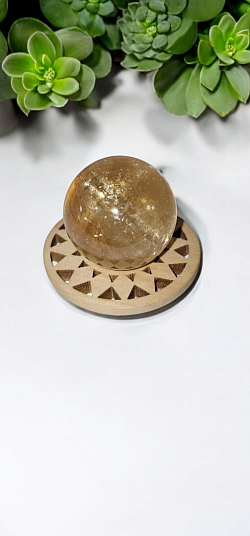 Citrine Crystal Sphere