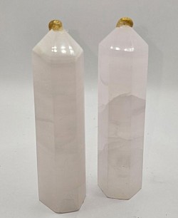 Pink Calcite Towers